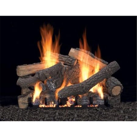 Mobiliario 18 in. Ponderosa Refractory Vent Free Gas Log Set - 13 Piece MO2107207